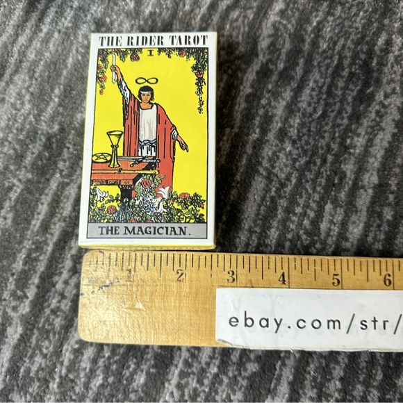 Beginner Tarot Cards The Rider Tarot Deck & Guide Book Fortune Telling Game New - Picture 8 of 8